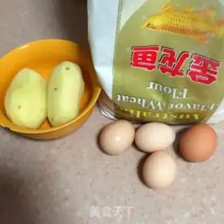 Make Potato eggs step 0