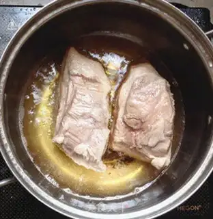 Make Potato button meat step 4