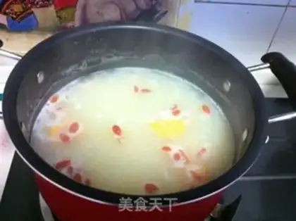 Make Little rice porridge step 9