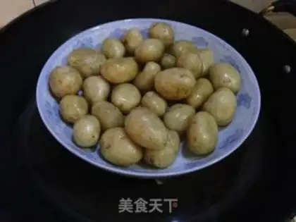 Make Pepper salt, potatoes step 0