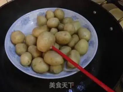 Make Pepper salt, potatoes step 1
