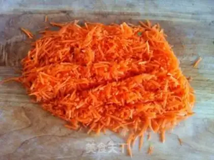 Make Carrot omelet step 2