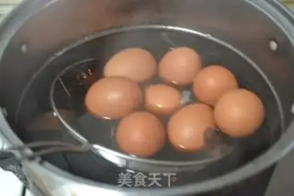 Make Tea eggs step 6