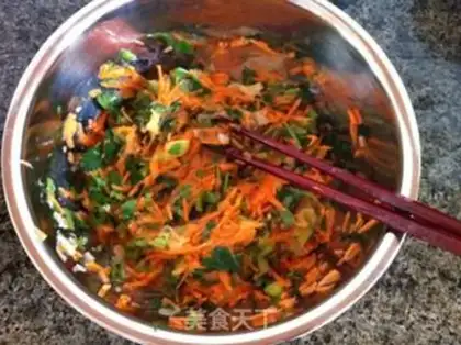 Make Carrot omelet step 5