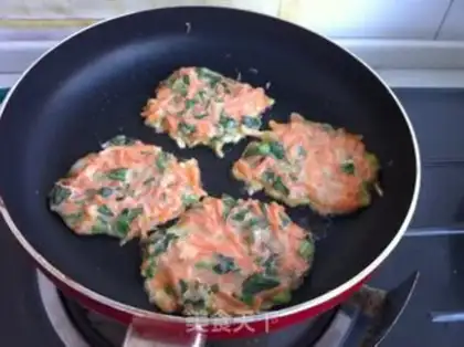 Make Carrot omelet step 8