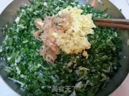 Make Plumbs and mushroom dumplings step 2
