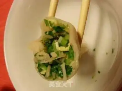 Make Plumbs and mushroom dumplings step 5