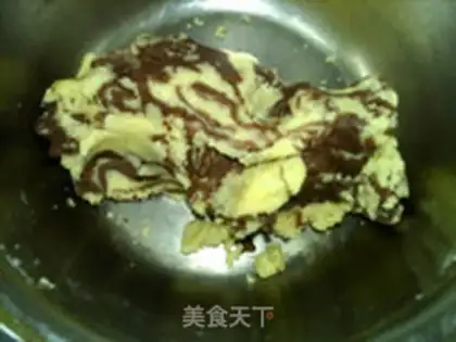 Make Coco marble cookies step 10