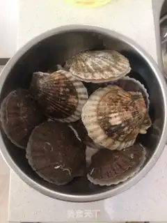 Make Garlic scallops step 0