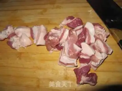 Make Porridge pork dumplings step 0
