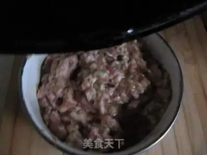 Make Porridge pork dumplings step 7