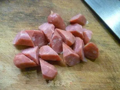 Make Scrambled intestines step 2