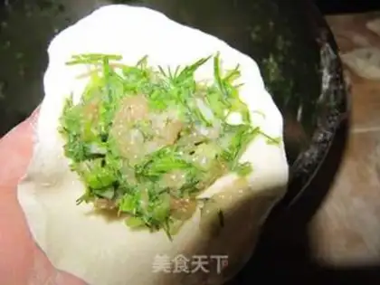 Make Porridge pork dumplings step 15