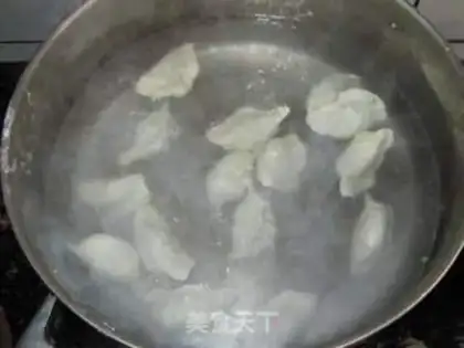 Make Porridge pork dumplings step 19