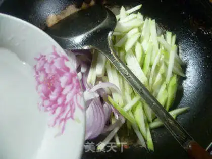 Make ♪ Onion swirl will bloom at night ♪ step 6