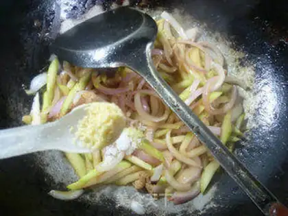 Make ♪ Onion swirl will bloom at night ♪ step 9
