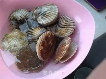 Make A garlic fan scallop step 0