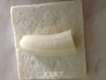 Make Banana toast step 1
