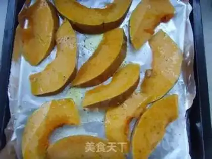 Make Roast pumpkin salad step 1