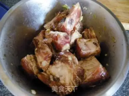 Make Pyramid evaporation ribs step 1