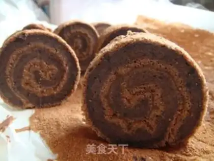 Make Chocolate rolls step 15