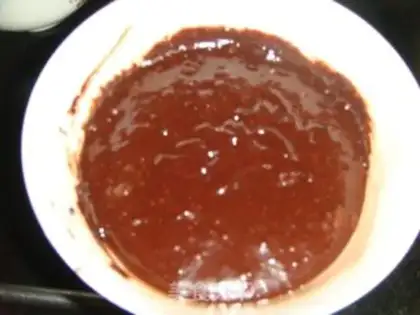 Make Chocolate cream cake step 6