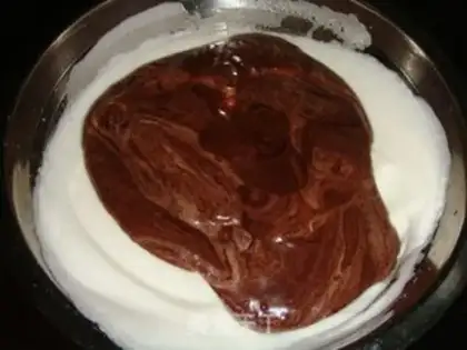 Make Chocolate cream cake step 9