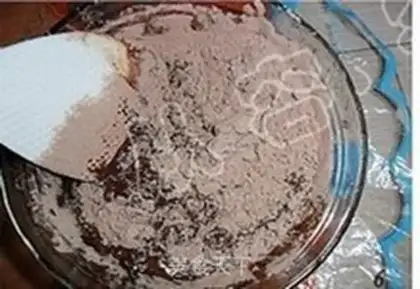 Make Chocolate marfin cake step 5