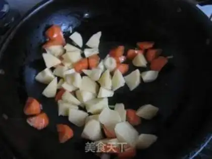 Make Curry and curry step 0