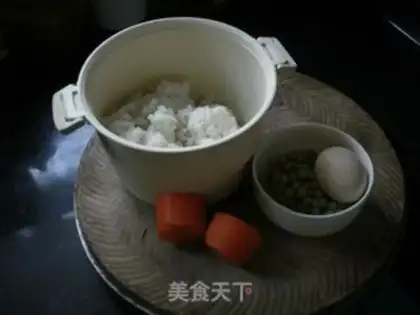 Make Yangzhou fried rice step 0