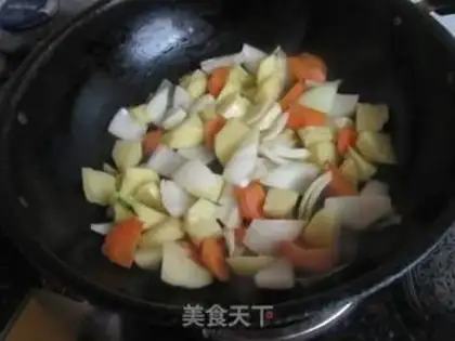 Make Curry and curry step 2
