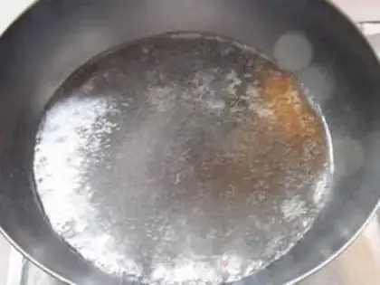 Make Oily garlic step 1