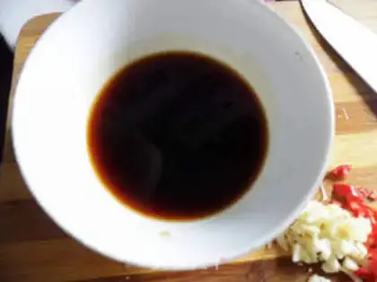Make Oily garlic step 2