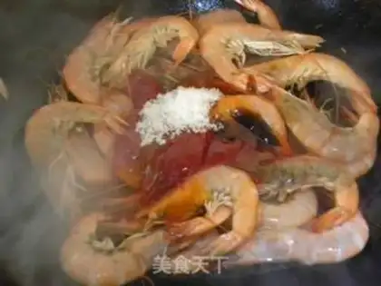 Make Thai sweet shrimp step 3