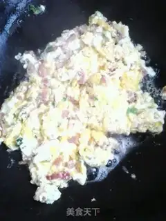 Make Egg fried rice step 3
