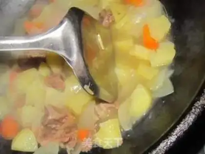 Make Curry and curry step 8