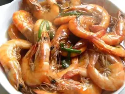 Make Thai sweet shrimp step 5