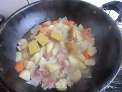 Make Curry and curry step 9