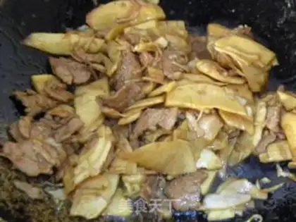 Make Winter fried meat step 3