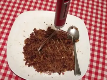 Make Milk and beans step 0