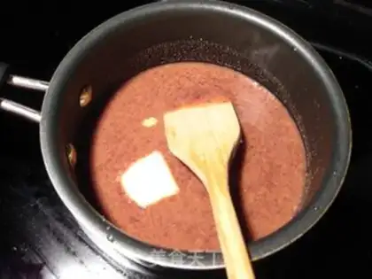 Make Milk and beans step 1