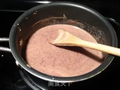Make Milk and beans step 2