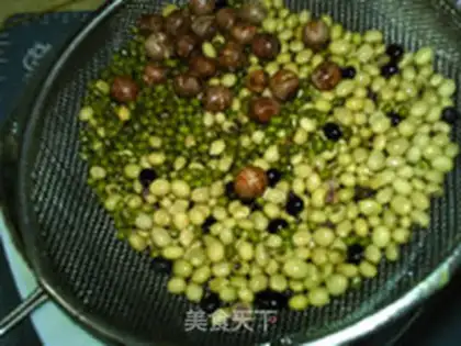 Make Green Bean Lotus Bean step 1