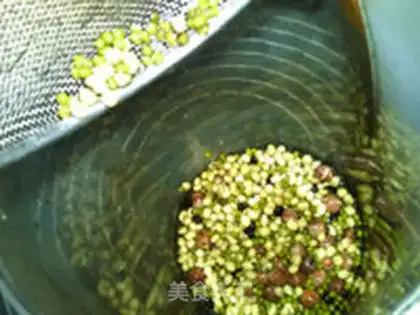 Make Green Bean Lotus Bean step 2