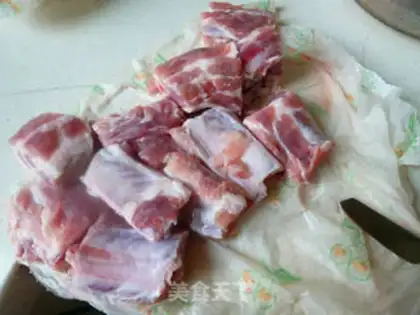 Make Homemade honey-juice ribs step 0