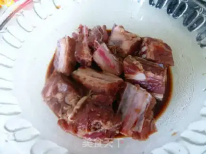 Make Homemade honey-juice ribs step 2
