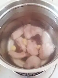 Make ♪ Flower bean poaching bouquet soup ♪ step 4