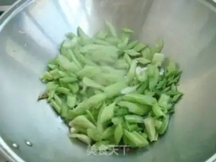 Make Celery mackerel step 3
