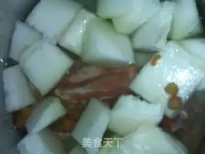 Make Pork soup step 1