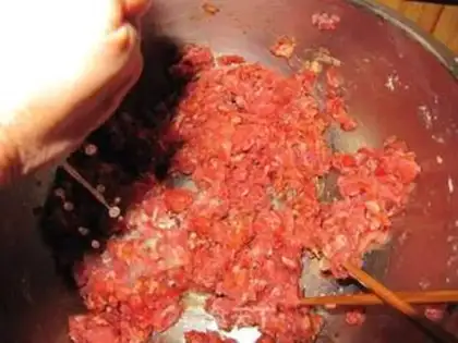 Make Pork and mushroom dumplings step 8